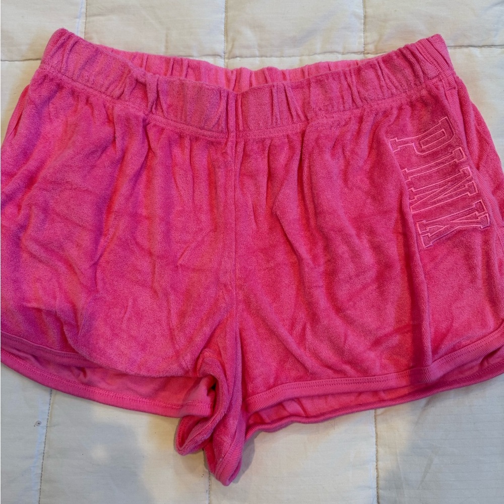 Victoria's Secret Bright Pink Athletic Shorts